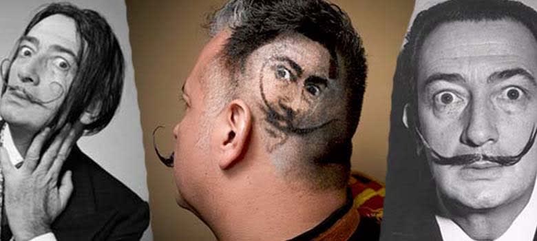 the Salvador Dali Pencil Mustache Style